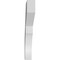 Ekena Millwork 3-in. W x 18-in. D x 24-in. H Monterey Architectural Grade PVC Knee Brace BRCP03X18X24MON - alternate 4